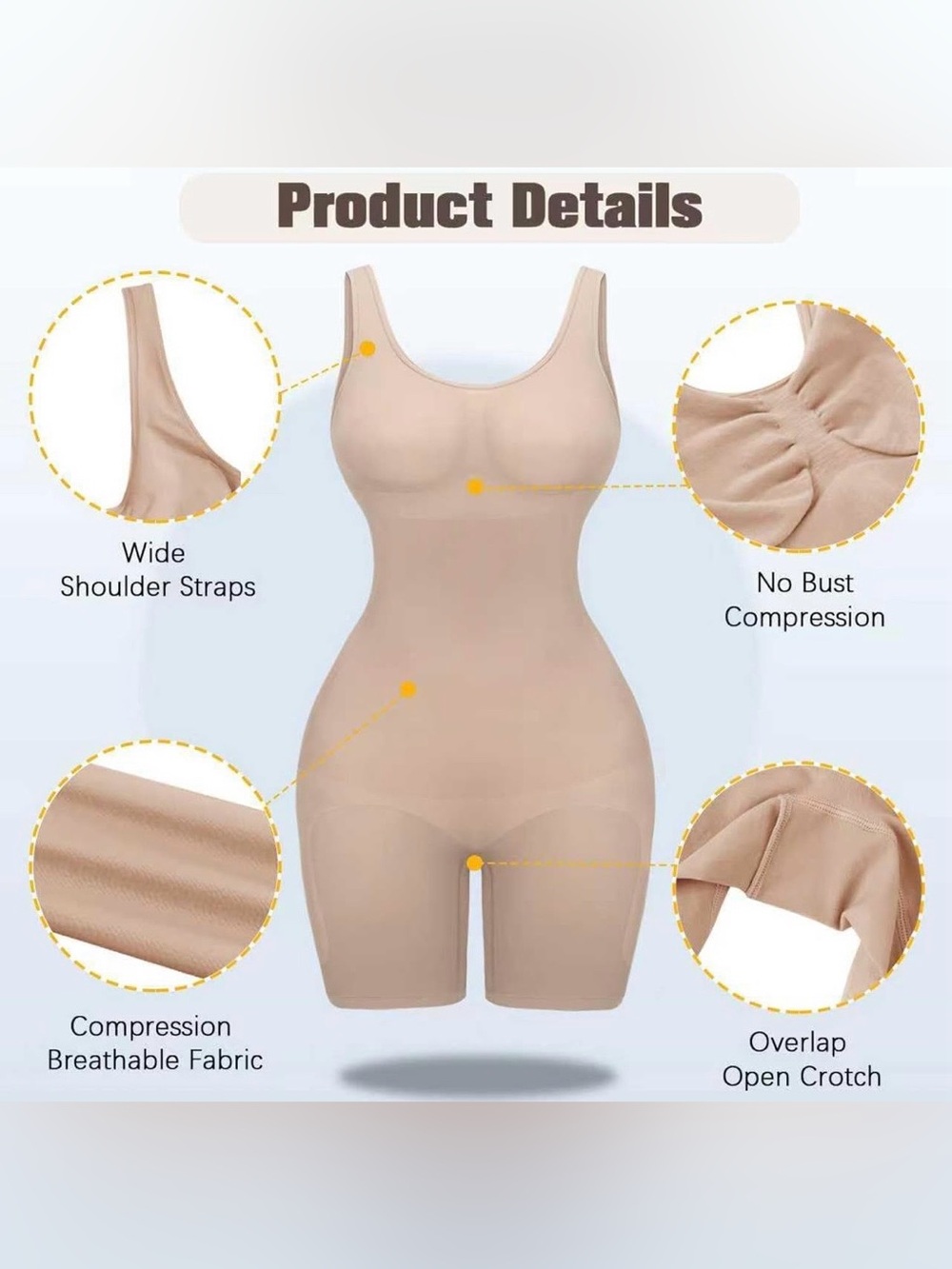 Body Suit Shapewear - Picture 3 of 11